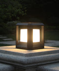 Outdoor Post Lights For Deck Fence And Yard With Hard Wired 120V 20W 3000K LED Pillar Lights Waterproof ETL Listed Modern Exterior Lighting