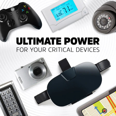 Heavy Duty Lithium Triple A Batteries 8 Pack Built For Gaming Rigs And Camera Flashes on various electronic devices.