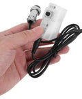 Hand Switch For Fluid Dispensing Machines With 3 Pin Wired Manual Trigger Handle Durable Compact Lightweight Plastic Replacement Part, white, wired