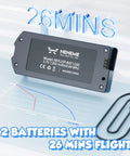 Battery for Awesome Beginner Friendly Drone With Camera For Kids And Adults 1080P HD RC Quadcopter providing 26 mins flight.