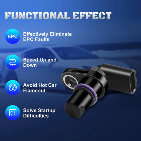 Camshaft Position Sensor For VW And Audi 2013-2020 with features eliminating EPC faults, speeding up, and solving startup difficulties.