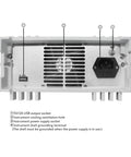 Back view of 32V 6A Adjustable Multi Channel DC Power Supply MPS-3264 with USB output, ventilation hole, and power socket