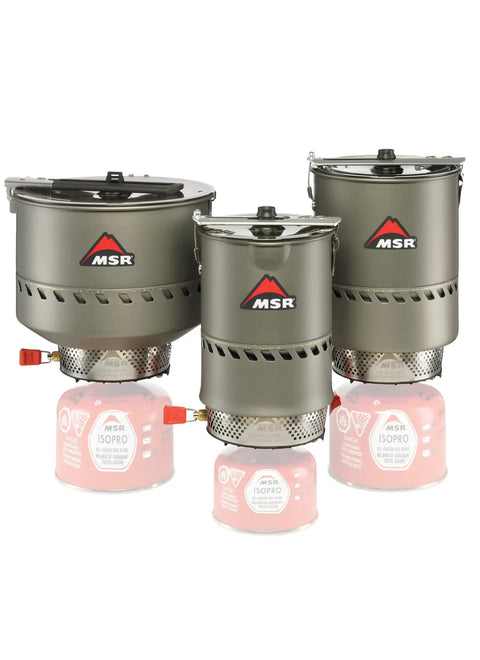 Reactor Windproof Camping Stove System With 1.0L Pot Crazy Fast Boil Time For Backcountry Cooking Ideal For Backpacking And Hiking 2024 Version Self Contained All In One Stove Kit