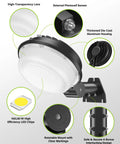 Go To 150W LED Barn Light Dusk To Dawn Outdoor Flood Light With Photocell 21000 Lumens IP65 Waterproof Daylight 5000K features