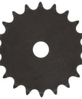 Front view of Beefed Up Roller Chain Sprocket For 2050 C2050 Double Pitch With Type B Hub Reboreable 28 Teeth 1.25 Inch Pitch