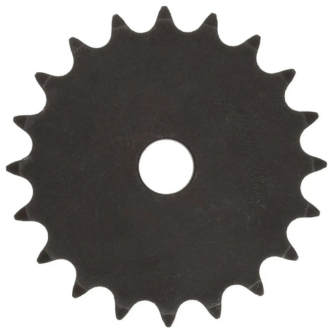Front view of Beefed Up Roller Chain Sprocket For 2050 C2050 Double Pitch With Type B Hub Reboreable 28 Teeth 1.25 Inch Pitch