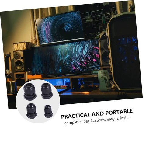 Check Out This Awesome 50 Piece Weather Pack Connectors Kit With Heavy Duty Nylon Glands For Secure Wire Cable Jointing And Rock Solid Seal Perfect Fixing Heads That Boost Tensile Strength To Keep Your Home Wiring Safe Dry And Totally Waterproof Like. 50-piece black nylon cable glands