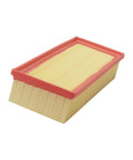 Premium Engine Air Filter For Audi Q5 A4 A5 Allroad 2.0L Quattro Fits 2010-2017, rectangular filter with red border