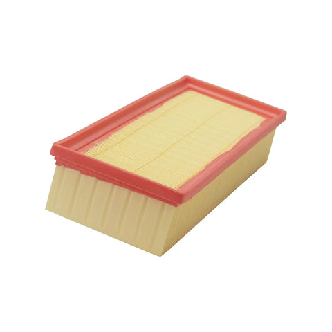 Premium Engine Air Filter For Audi Q5 A4 A5 Allroad 2.0L Quattro Fits 2010-2017, rectangular filter with red border