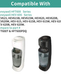 White and black humidifiers compatible with Honeywell HFT600 HEV615 HEV620 models