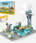 STEM Robot Building Kit With 570 Plus Pieces Motorized Farm Themed DIY Science Set Kid Friendly For Ages 6 And Up Educational Engineering Gearbox Toys For Boys And Girls Hands On Learning And Creative Problem Solving, farm windmill build