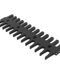 Dovetail Jig Add On Template Features Heavy Duty Extension Tabs For Hauling Massive Jobs With Ease And Works Wonders On Extra Large Pieces Securely Locks Into Your Peachtree Dovetail Jig Mast Setup Today, long black aluminum template with multiple attachment slots.