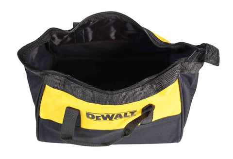 Rugged 15 Inch Nylon Tool Bag With Zipper Closure For Jobsite Use Heavy Duty Handles Bottom Skids For Stability Durable 15 By 9 By 11 Inch Storage Perfect For Carrying Tools On The Go