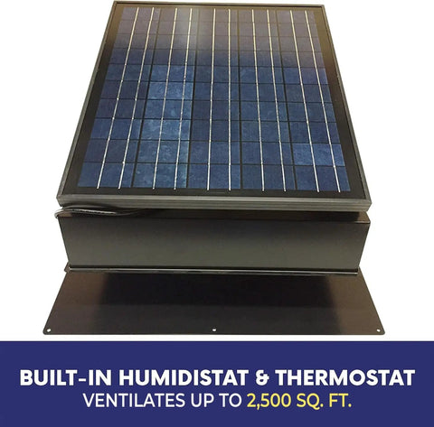 Drop The Expensive Power Bill And Keep Your Space Totally Chill With This Solar Roof Mount Attic Fan That Vents Summer Heat Fast Runs Completely Wire Free For Simple Year Round Comfort