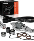 Timing Belt Kit And Water Pump For Honda Accord 2003-2017 3.0L 3.5L V6 with box, belts, pulleys, and seals