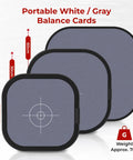 Turn Up Your Photo Game With This Compact Dual Sided 18 Percent Grey Reference Card For Flawless Camera White Balance And Consistent Exposure Settings - portable gray balance cards of various sizes.