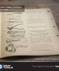 Vintage Gray Tools catalog featuring Hand Seamer Pliers For HVAC, Roofing And Sheet Metal Work, Heavy-Duty, Workhorse Build.