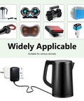 Top Shelf 120V To 12V 24W Ac Dc Converter Adapter Swaps Wall Outlet Power with a kettle plugged in at home.