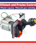 K90 PTO Hoist Control Valve With Switch And Brighter Light For Dump Trucks, Air Shift, Push To Connect Fittings, Hydraulic System