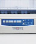 Heavy Duty Dot Matrix Printer Kicking Out Crisp Receipts And Documents For Pos Automation And Utility Workflows With Microline 420 control panel.