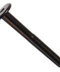 Hard to Find Black Flat Head Hex Bolts for Furniture, Cabinetry, and DIY Projects, 1/4 Inch 20 Threads, 2.75 Inch Length