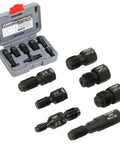 ARES 10100 7-Piece Master Thread Chaser Set in plastic storage case; carbon steel automotive thread repair tools