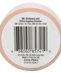 Washi Tape Single Roll 0.59 in x 32.75 ft (15 mm x 9.98 m), 1.25 in Core, Neon Pink Decorative Masking Tape label with barcode