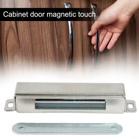 Magnetic Door Catch Stainless Steel Cabinet Latch For Cupboard RV Marine Outdoor Use with a hand opening cabinet