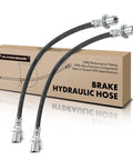 Front Brake Hydraulic Hose Set Of 2 For Toyota 4Runner 1986 1995, Pickup 1979 1983 1986 1995, T100 1993 1998, Celica 1982 1985 Front Inner Side Replacement