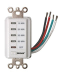 60 Minute In Wall Countdown Timer With Auto Shut Off Energy Efficient Wall Mounted Digital Timer For Lights Fans And Heaters