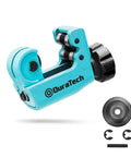 Mini Tubing Cutter For 1/8 To 3/4 Inch Tubing, Cuts Copper Aluminum Brass And Plastic With Replacement Wheel, Ultra Compact One-Hand Use