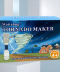 Tornado Maker Weather Toy Set With Ultra Light Aluminum Tube Watertight Tornado Kit For Kids Includes Two Empty Bottles Blue