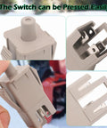 Lawn Mower Interlock Switch Kit 2 Pack No Fuss Safety Limit Switch Replaces 153664 22182 176138 Compatible With John Deere Toro