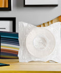 Extra Strong Double Sided Tape Heavy Duty Removable 10ft Clear Nano Adhesive Wall Tape packaged, displayed on wooden surface.