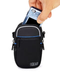 Weatherproof Compact Camera Case With Padded Interior And Accessory Pockets, Slim Digital Camera Pouch with camera insertion