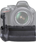 Vertical Power Battery Grip for Canon EOS R8 and EOS RP Cameras, Dual LPE17 Battery Holder Lets You Run Two Batteries, front view