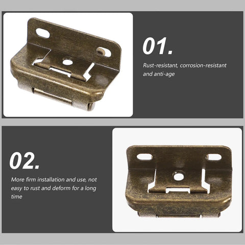 Self Closing Cabinet Door Hinges With Soft Closure Iron Material In Brushed Satin Finish, showing rust-resistant feature