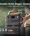 Rock Solid Expandable Portable Power Station Built With 1024 Wh Storage Scaling Up To 11 Kwh Capacity And 1800 Watt Output designed for outdoor use.