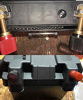 No Sweat M10 Remote Battery Terminals And 250 Amp Jump Post For Quick Terminal Relocation Easy Panel Mount With Solid Brass Core Red Black Pair For Your Ride on battery.