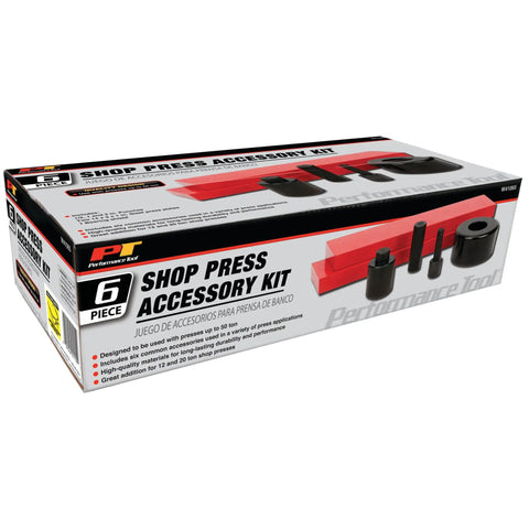 6 Piece Shop Press Accessory Kit Fits Up To 50 Ton Hydraulic Presses Heavy Duty Bearing Pullers And Sleeve Installers Make Tough Repairs Feel Easy This Shop Rat Approved Gear Is Really Gonna Crush It