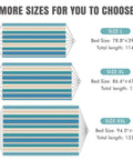 Easy Setup 1 To 2 Person Outdoor Hammock With Tree Straps And Carry Bag, Portable Canvas Hammock Size Chart