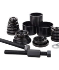 24 Piece Front Wheel Drive Bearing Removal Tool And Press Kit With Pro Grade Adapters and Bearing Installer for FWD Cars and Small Trucks