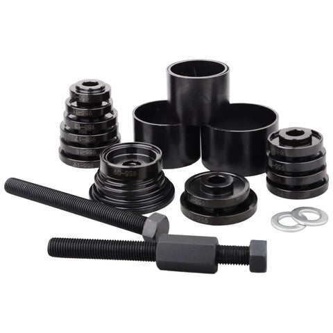 24 Piece Front Wheel Drive Bearing Removal Tool And Press Kit With Pro Grade Adapters and Bearing Installer for FWD Cars and Small Trucks