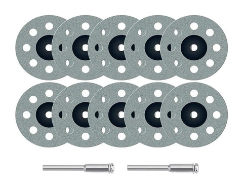 Professional Cutting Disc Set For Circular Saw Blades And Abrasive Grinding Wheels Plus Mandrel Power Tool Accessory Kit with 5 discs.