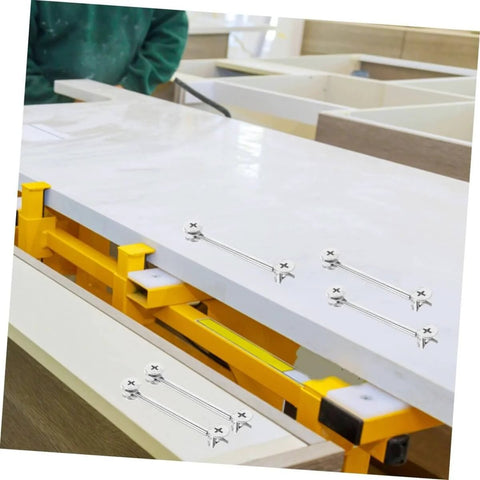 20 Set Cam Fittings Kit For Cabinets With Connectors And Dowels Easy Assembly No Fuss Strong Load Bearing Lightweight And Portable