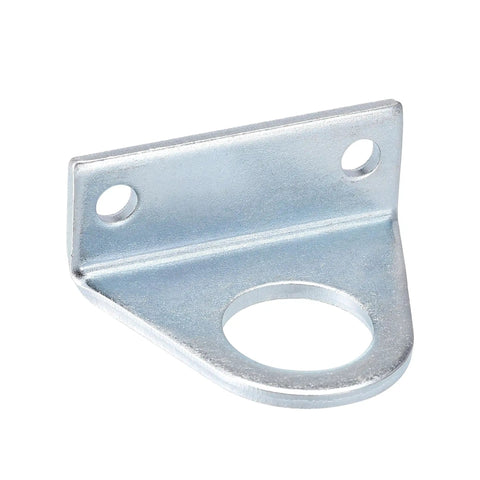 Air Cylinder Rod Clevis Mounting Bracket With 2 Bolt Holes For 20mm Bore MA MAL Pneumatic Parts, 54 X 22.5 X 44mm, 2Pc Kit, rugged silver steel bracket