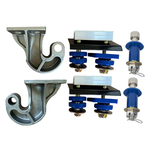 Peterbilt Lower Hood Pivot Kit And Engine Hood Hinge Pivot Bushing Bolt Mount Kit For 377 378 379 Replacement Parts 13-04708R 13-04708L