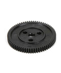 Direct Drive Spur Gear Beefy 69T 48P For 22 Direct Drive System TLR332047 RC Car Upgrade Black Aluminum Gear Mesh