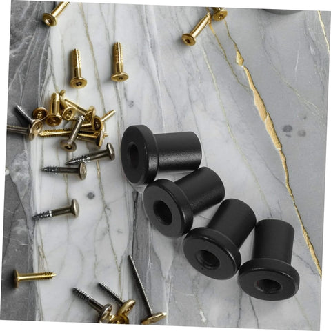 4 Pack Heavy Duty Carbon Steel Barn Door Track Clamps That Are Easy To Install Sliding Track Spacers For Replacement Mounting
