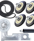 Upgraded Dryer Repair Kit For LG And Kenmore Dryers With 4 Dryer Drum Rollers 4400EL2001A Belt 4561EL3002A Idler Pulley And Spring